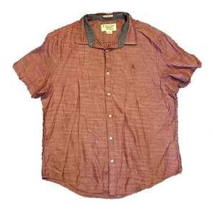 Original Penguin Heritage Slim Fit Button Down Shirt Size L